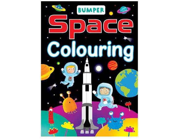 Bumper Space Colouring Book RRP 3.99, by Brown Watson
