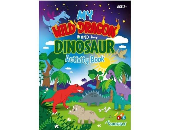 Squiggle My Wild Dragon And Dinosaur Activity Book