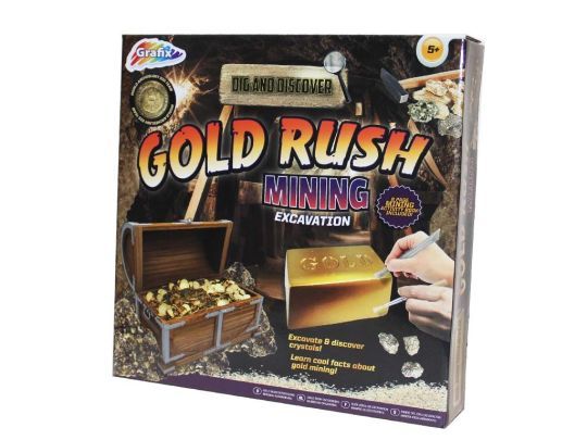 Grafix Gold Rush Mining Excavation Kit