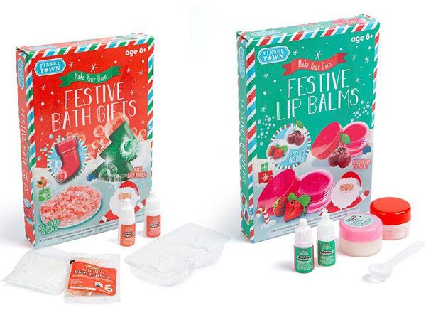 Tinsel Town Make Your Own Bath Gifts / Lip Balms, Assorted At Random