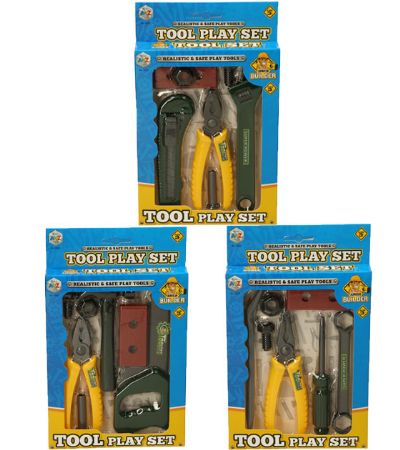 Junior Builder Tool Play Set...Assorted Picked At Random