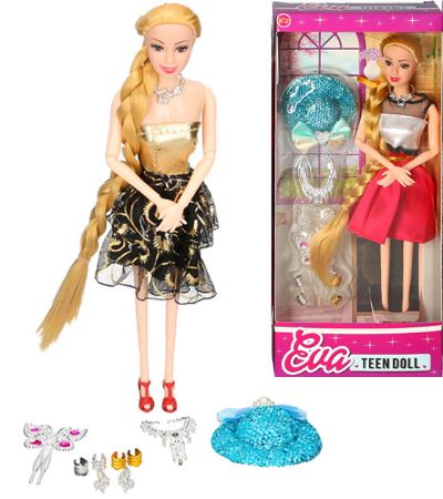 Eva Party Teen Doll With Accessories...Assorted Picked At Random