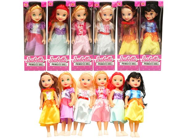 Isabella 24cm Princess Doll...Assorted Picked At Random