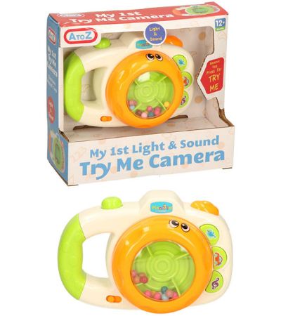 My First Light & Sound Camera With Try Me Feature