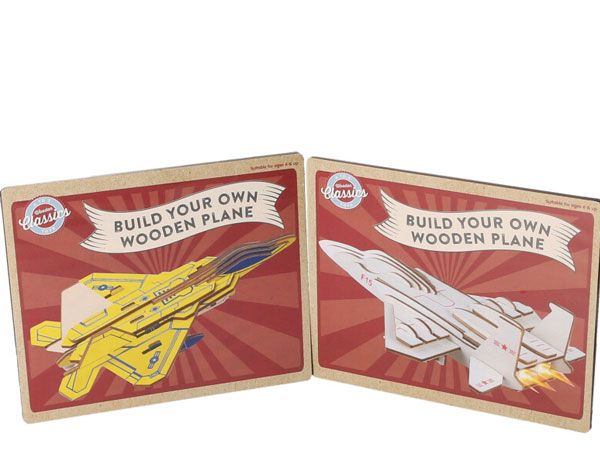 Wooden Classics - Build Your Own Wooden Plane Kit...Assorted Picked At Random
