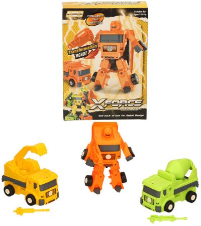 X-FORCE Transformation Robot, By A to Z Toys, Assorted Picked At Random
