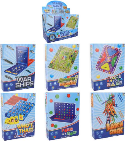 Traditional Classic Travel Games...Assorted Picked At Random