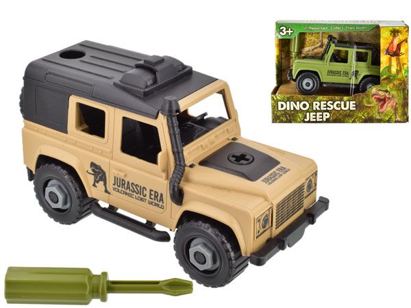 Jurassic Era Take Apart Dino Jeep Rescue, Assorted Picked At Random