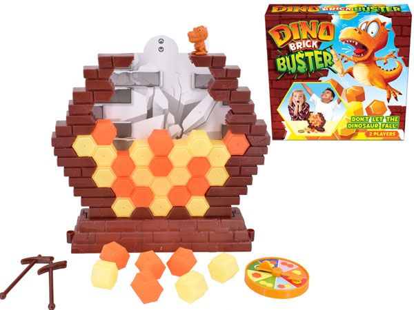 Dino Brick Buster Game, For 2 Players