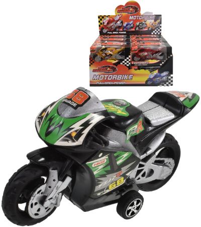 Street Machines Pull Back Motorbike