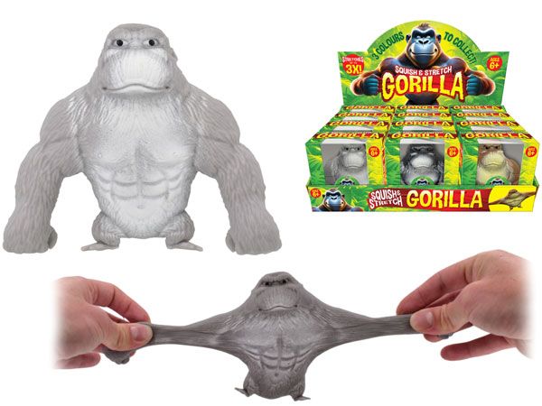 Squish & Stretch Gorilla...Assorted Designs