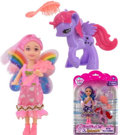 My Fairy Tale Fairy Doll & Unicorn With Accessories, Assorted Designs