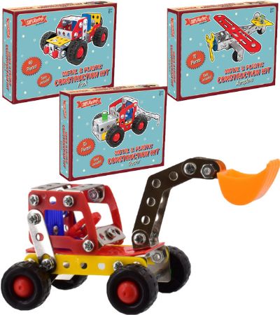 Super Retro Metal & Plastic Construction Kit, Assorted Picked At Random